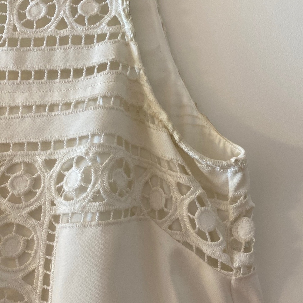 Parker Briana Sleeveless Overlay Romper - Picture 4 of 12